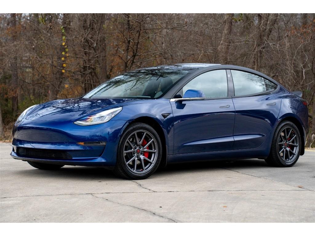 Used 2019 Tesla Model 3 Base with VIN 5YJ3E1EB8KF437344 for sale in Fuquay Varina, NC