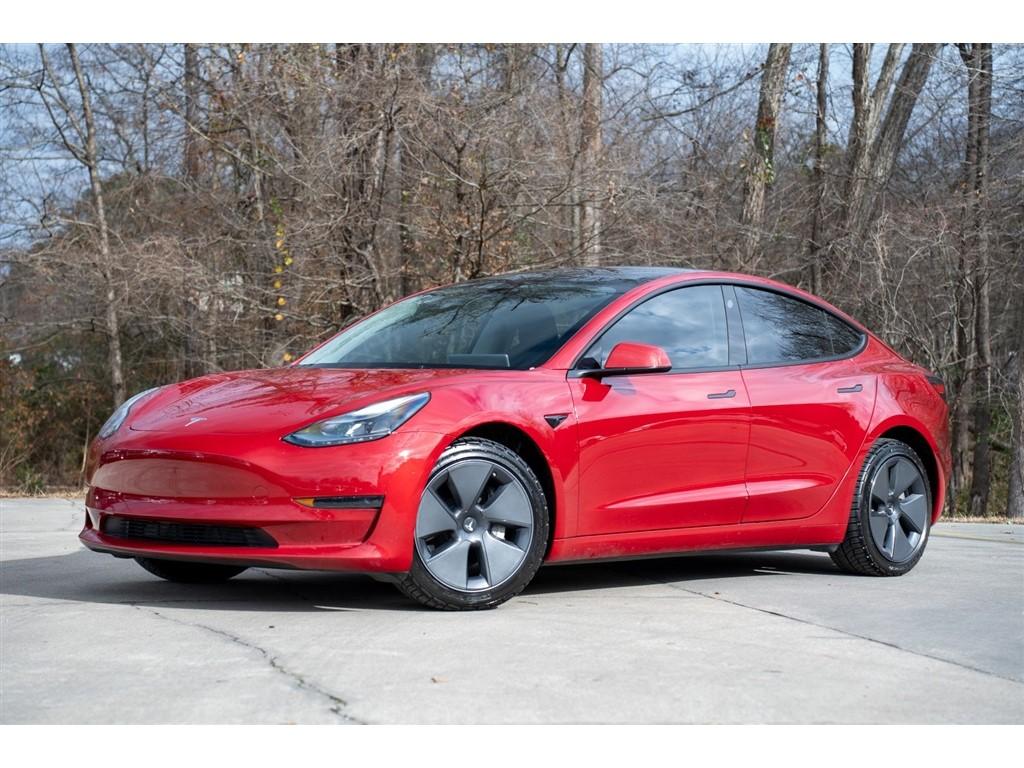 Used 2023 Tesla Model 3 Base with VIN 5YJ3E1EA4PF469268 for sale in Fuquay Varina, NC