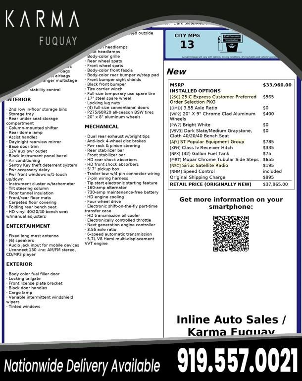 2012 RAM Ram 1500 Pickup ST