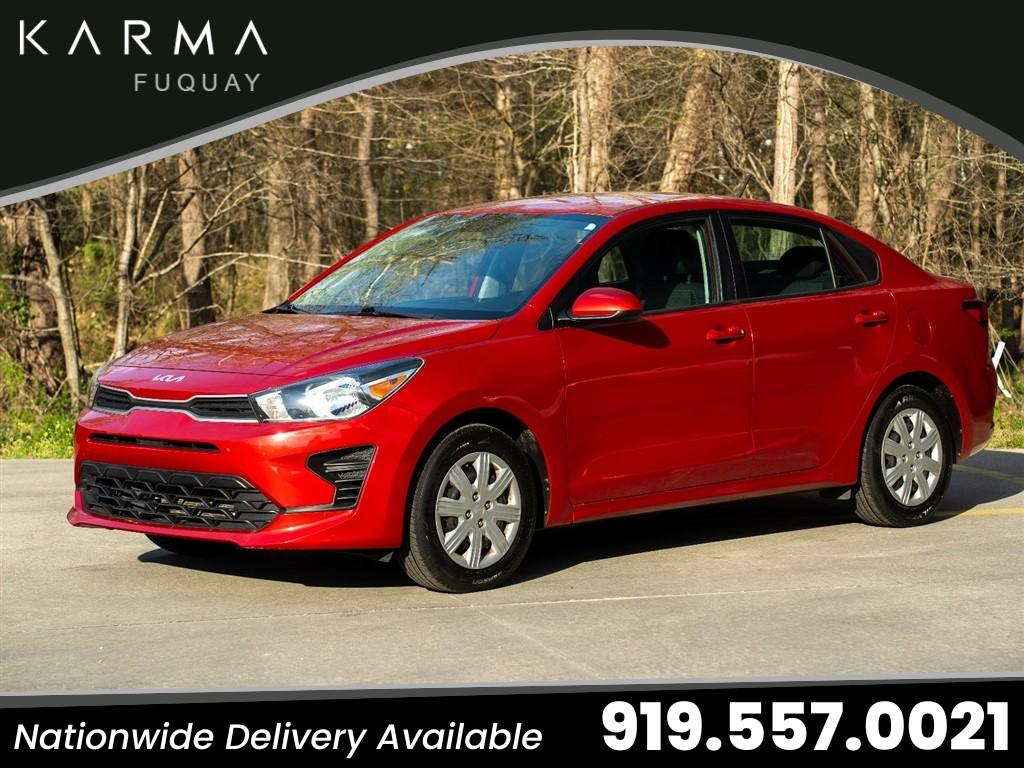 Used 2022 Kia Rio S with VIN 3KPA24AD7NE471424 for sale in Fuquay-Varina, NC