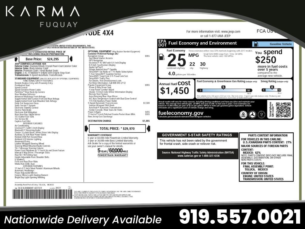 2017 Jeep All-New Compass