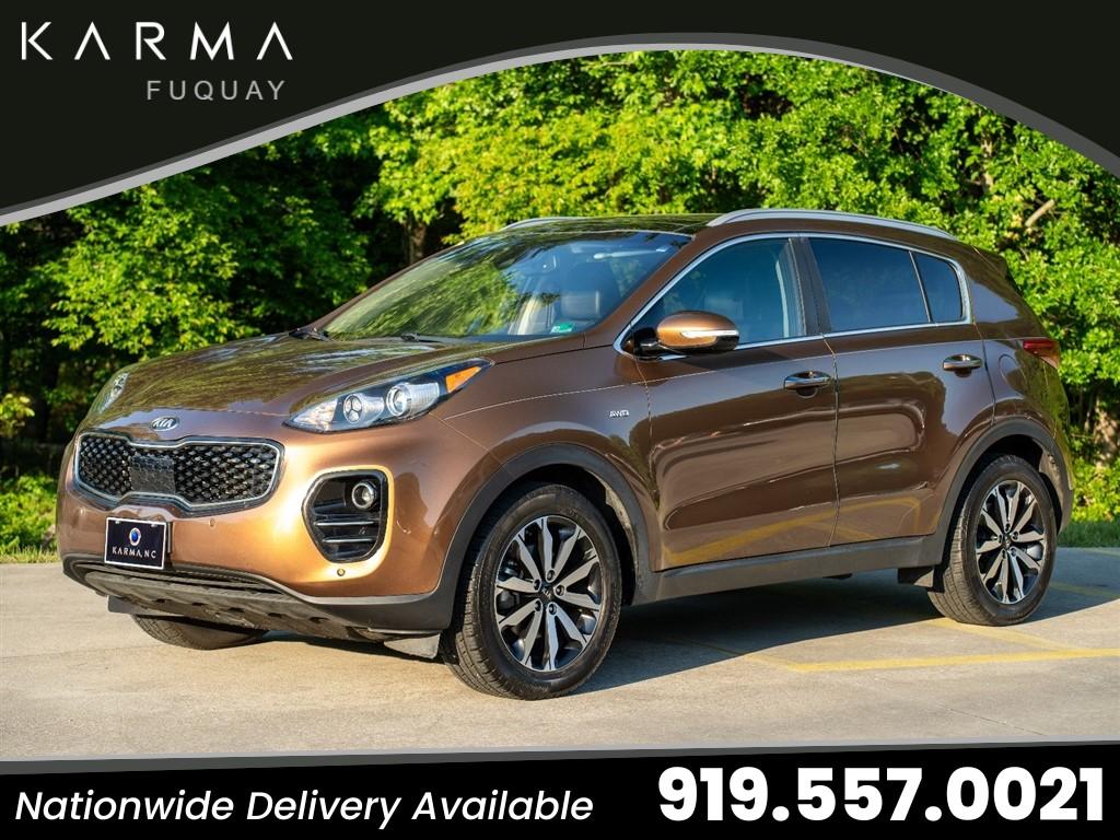 Used 2017 Kia Sportage EX with VIN KNDPNCAC2H7178084 for sale in Fuquay-Varina, NC