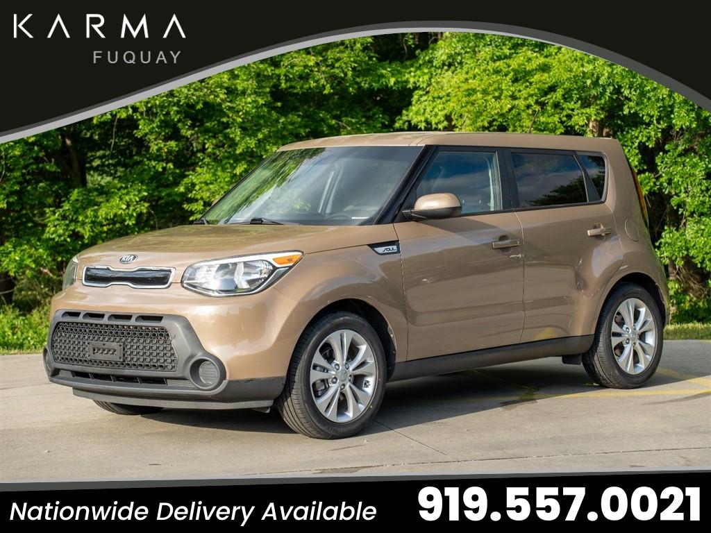 Used 2015 Kia Soul + with VIN KNDJP3A50F7187638 for sale in Fuquay-Varina, NC