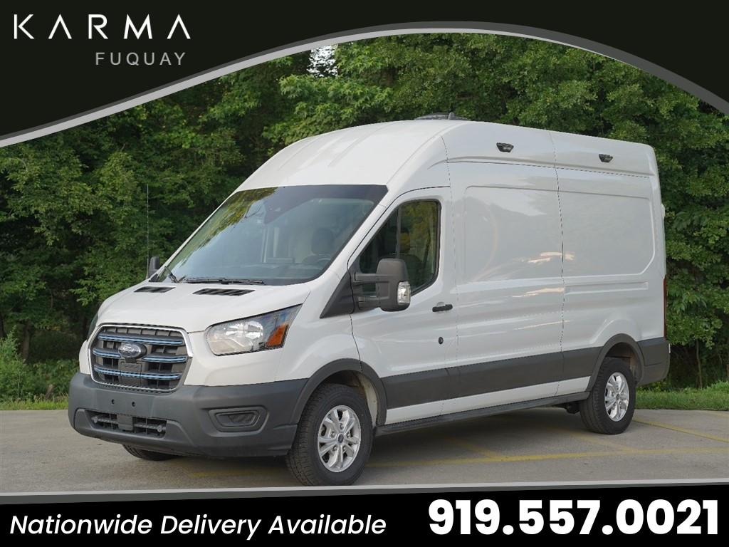 Used 2022 Ford E-Transit Cargo Van Base with VIN 1FTBW1XK6NKA06210 for sale in Fuquay-Varina, NC