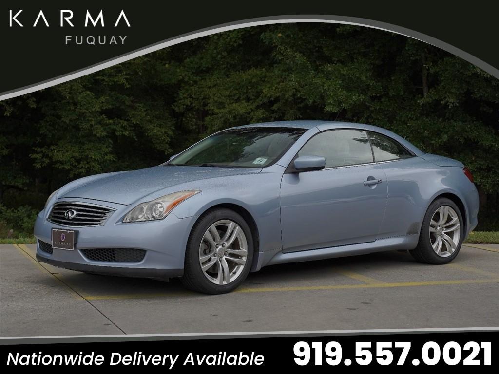 Used 2009 INFINITI G Convertible 37 with VIN JNKCV66E49M723908 for sale in Fuquay-Varina, NC