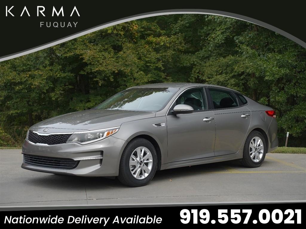 Used 2018 Kia Optima LX with VIN 5XXGT4L19JG208301 for sale in Fuquay-Varina, NC